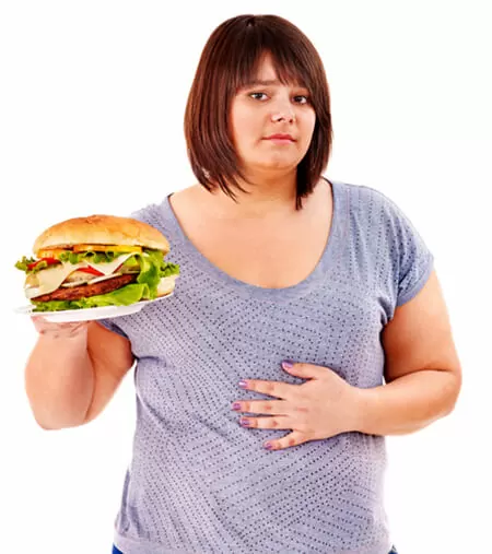 Junk food girl