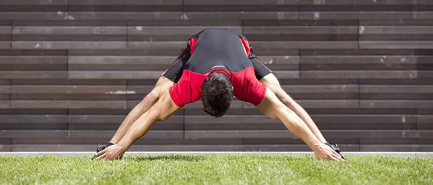 stretching before sports